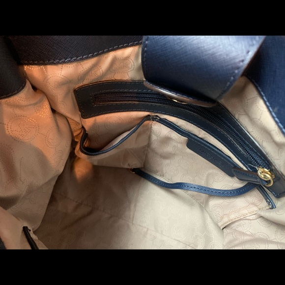 Navy Blue Michael Kors Handbag - Picture 6 of 7